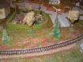 Friedhof und Parkplatz